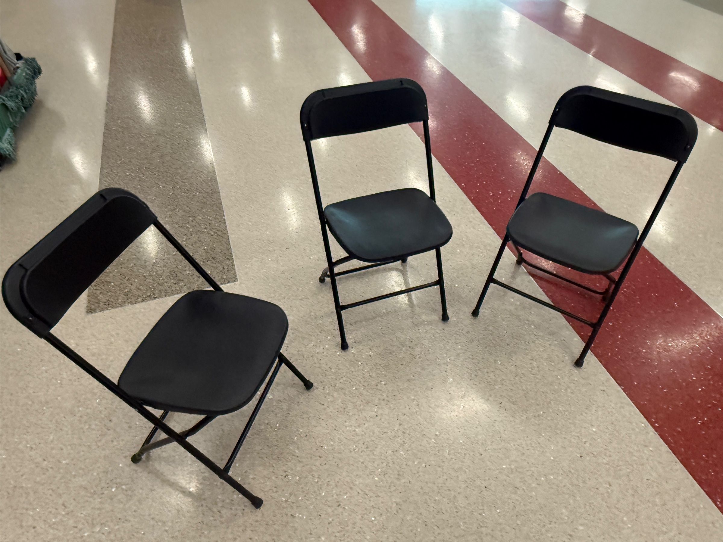 Samsonite folding chairs- lot 1