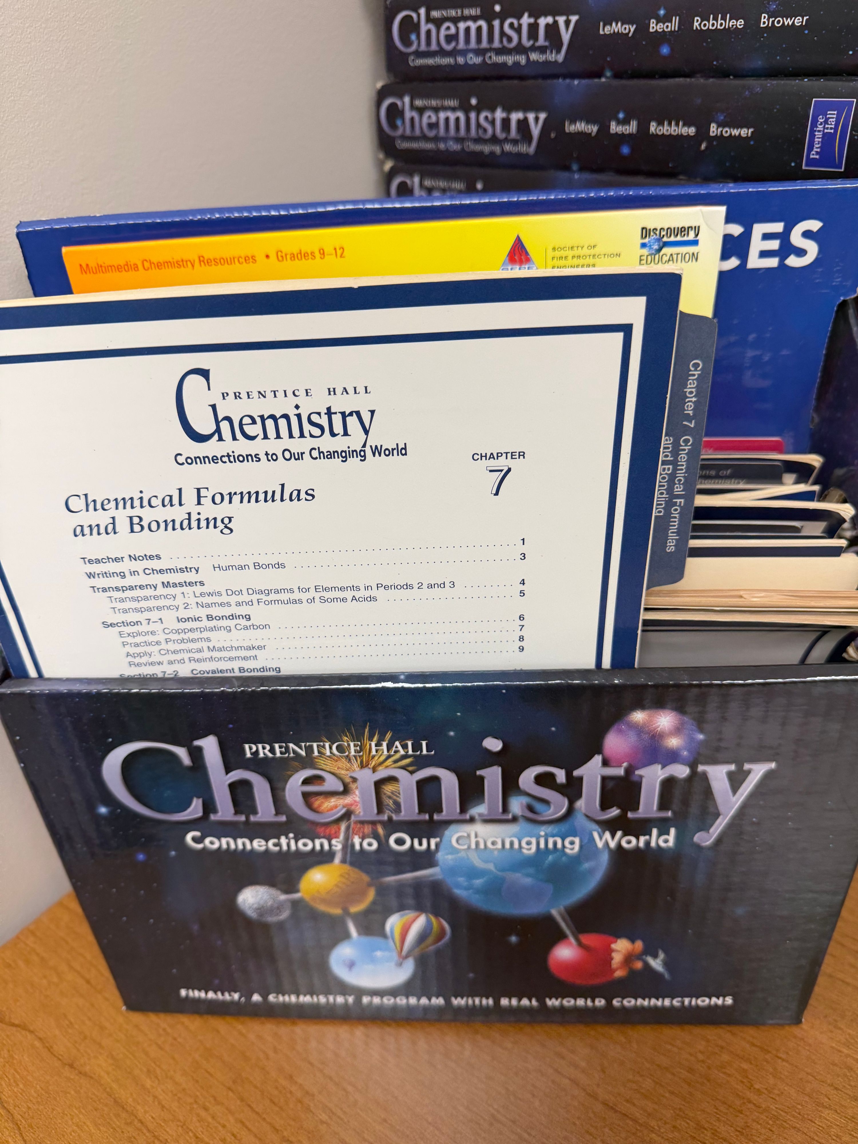 Prentice Hall Chemistry: Connections to Our Changing World Student Textbooks